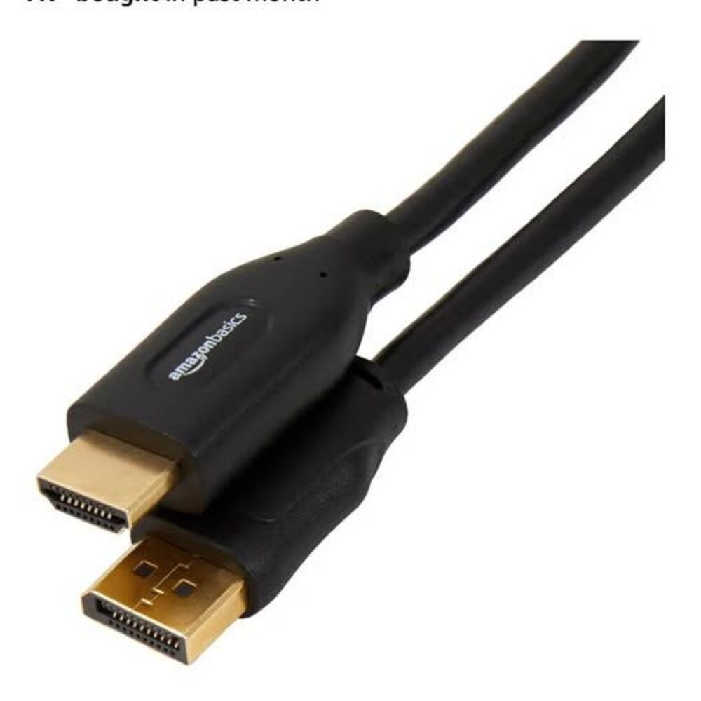 3 Foot DisplayPort (Source) to HDMI (Display) Cable, NEW